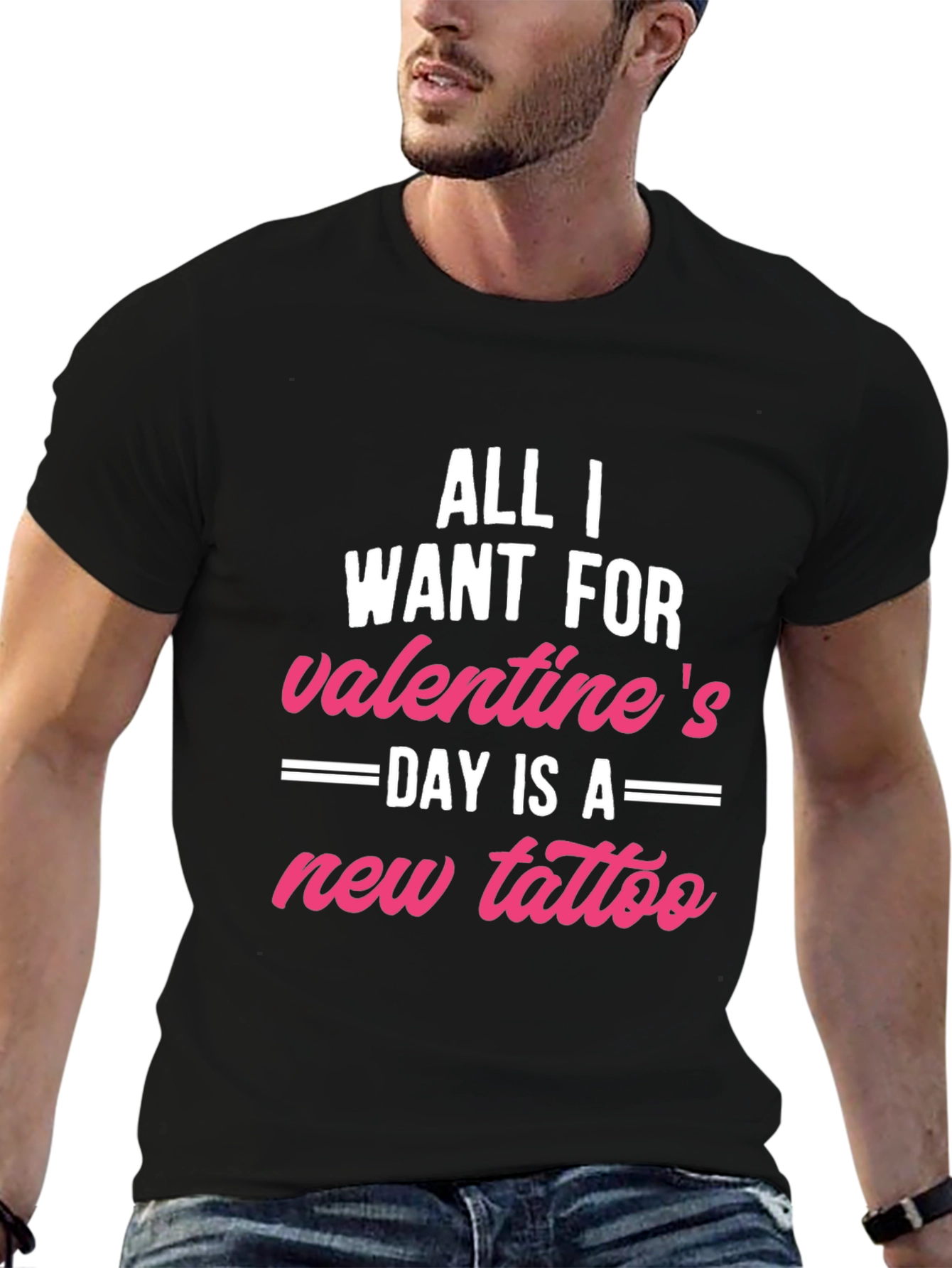 Valentines Day Tattoo T-Shirt: Gift for Tattoo Lovers