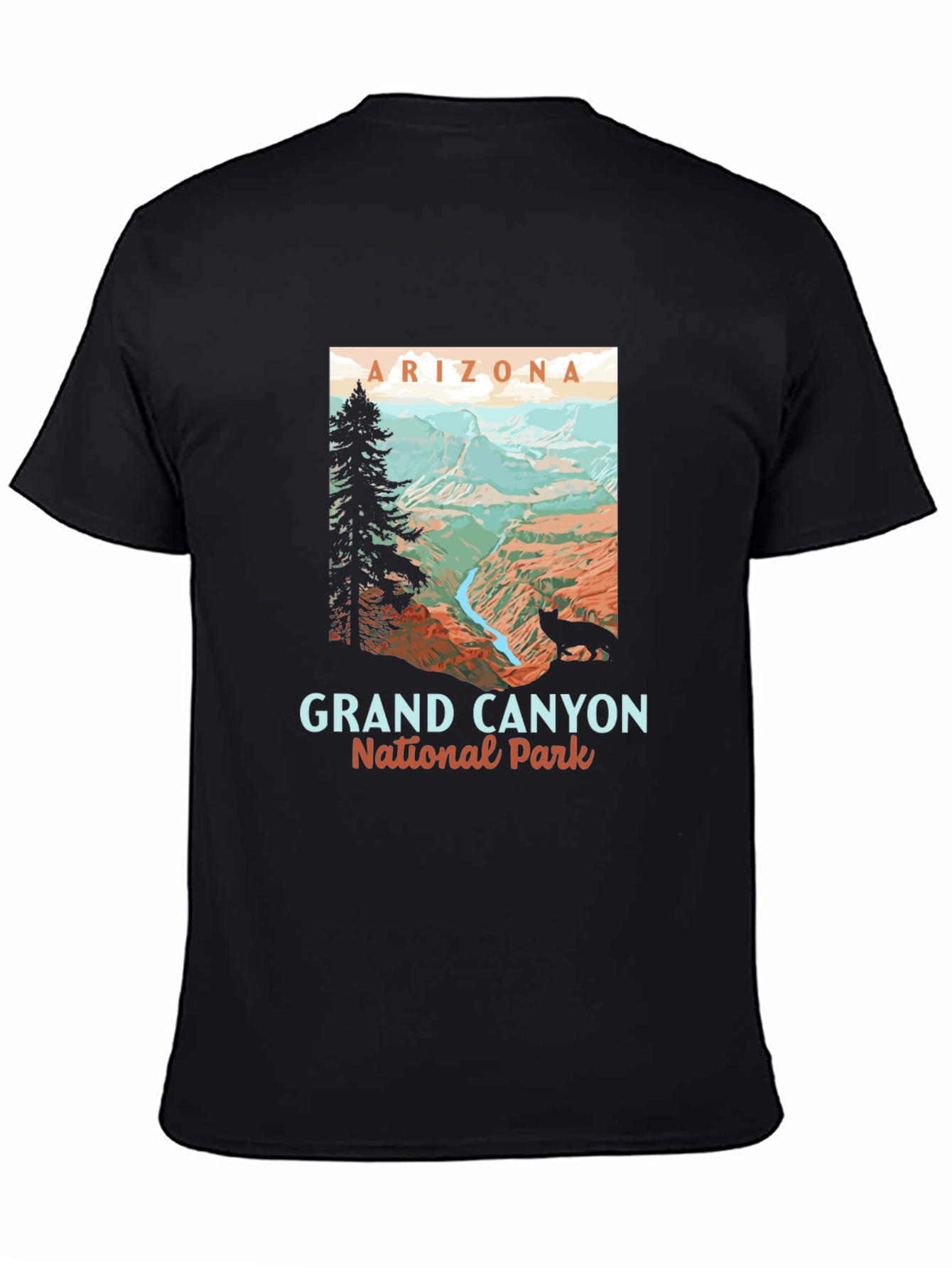 Grand Canyon National Park Black T-Shirt