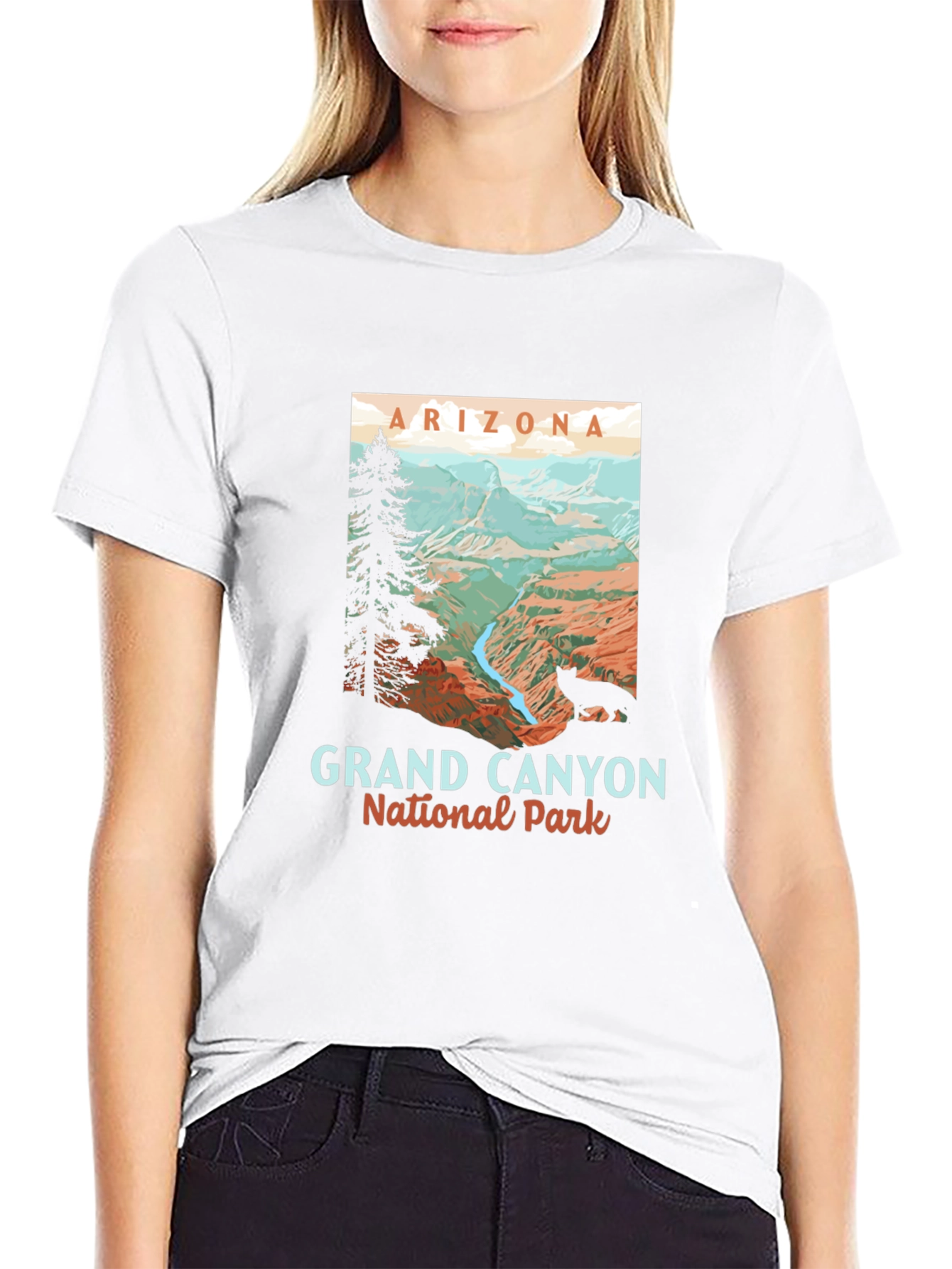 Grand Canyon National Park Black T-Shirt
