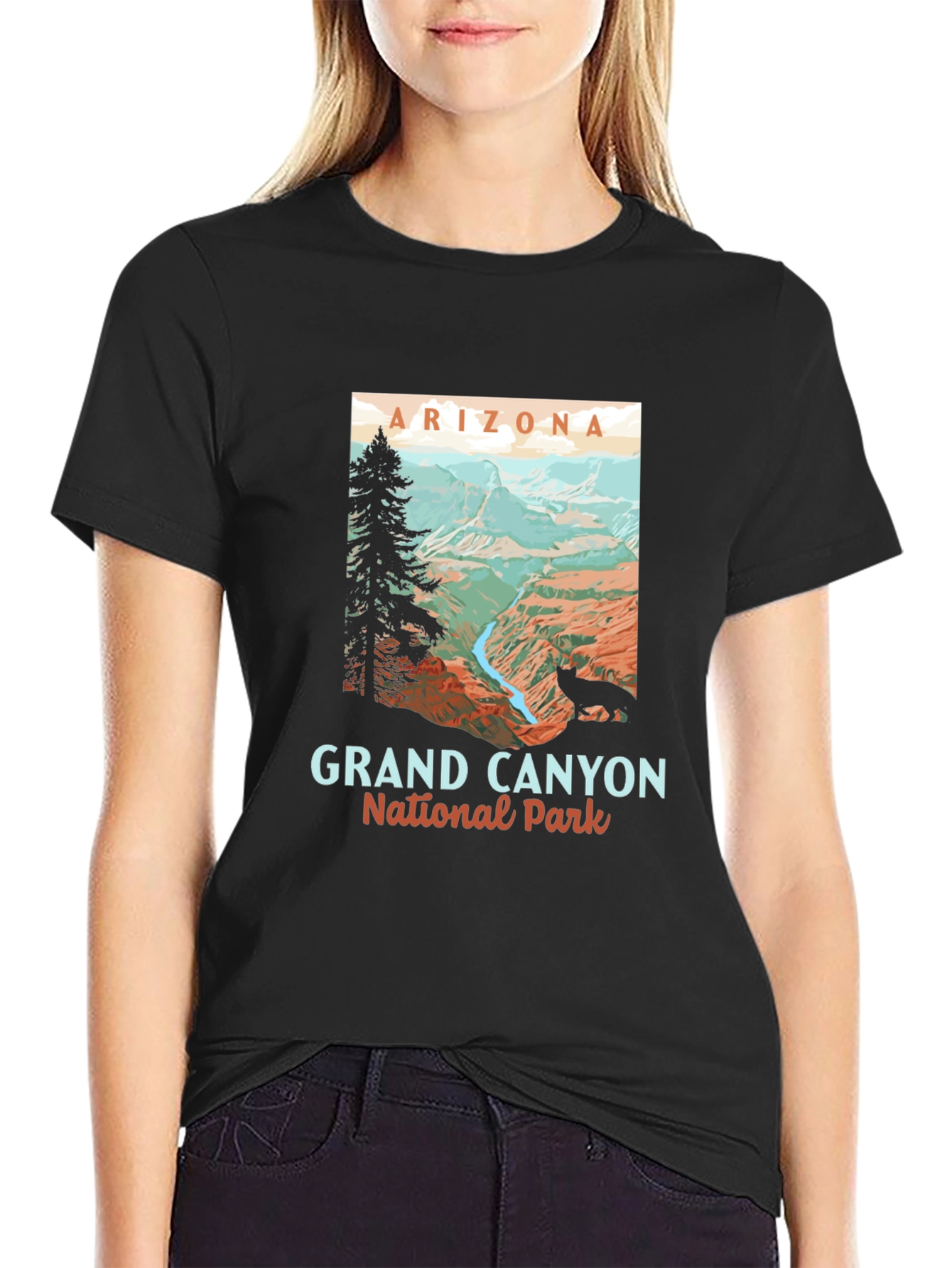 Grand Canyon National Park Black T-Shirt