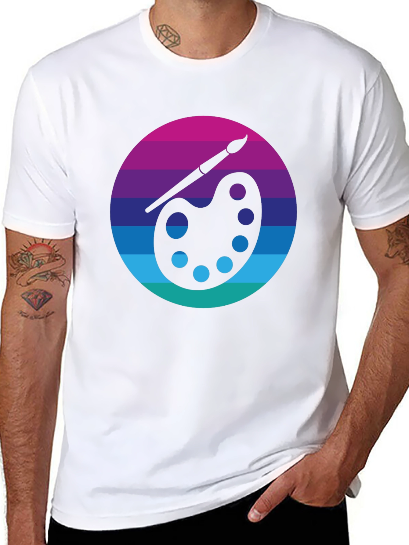 Artist Palette Graphic Tee