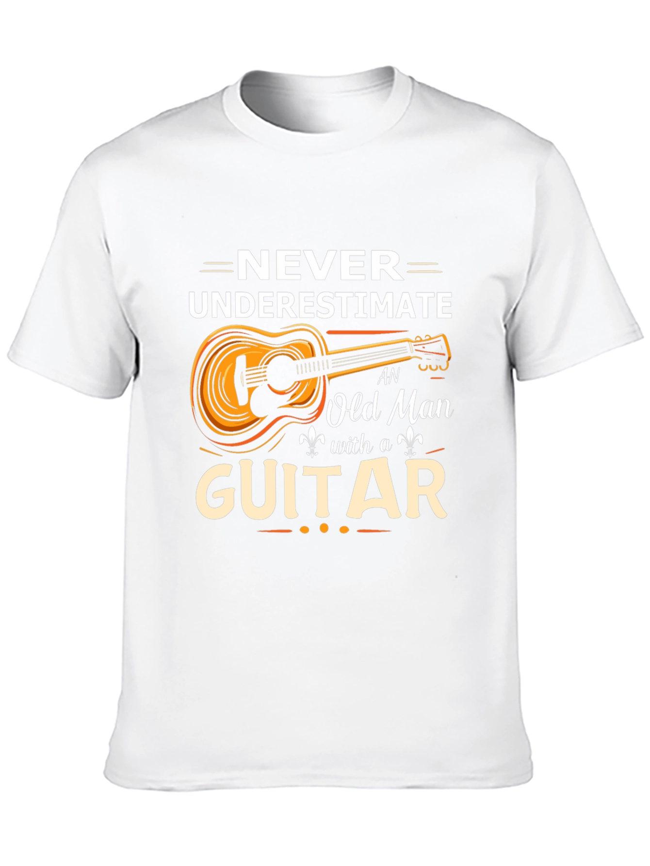 Old Man with a Guitar Graphic Tee
