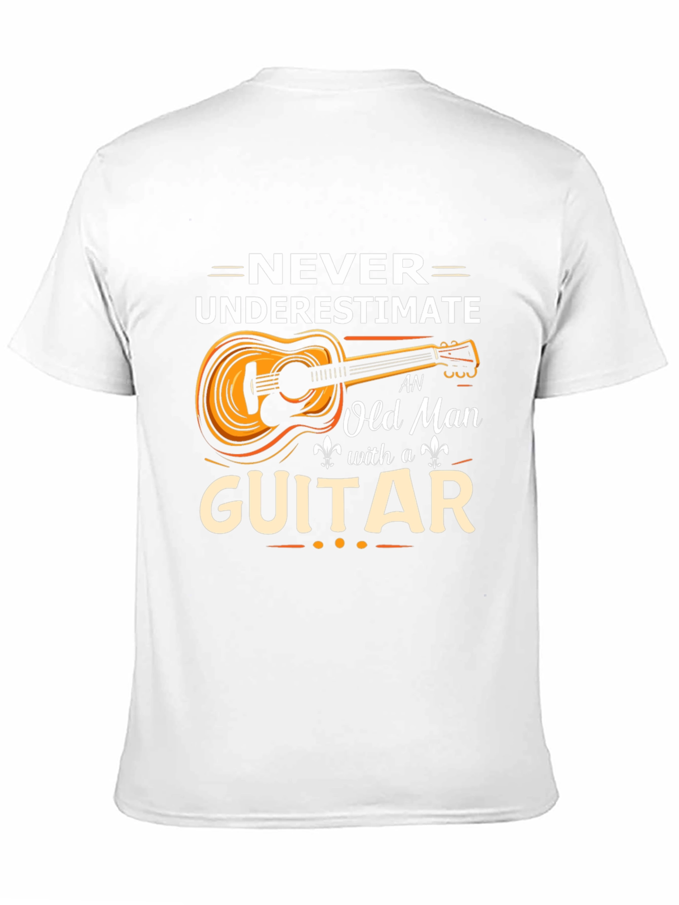 Old Man with a Guitar Graphic Tee