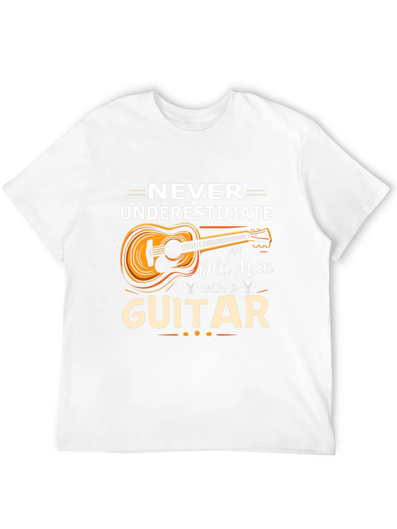 Old Man with a Guitar Graphic Tee