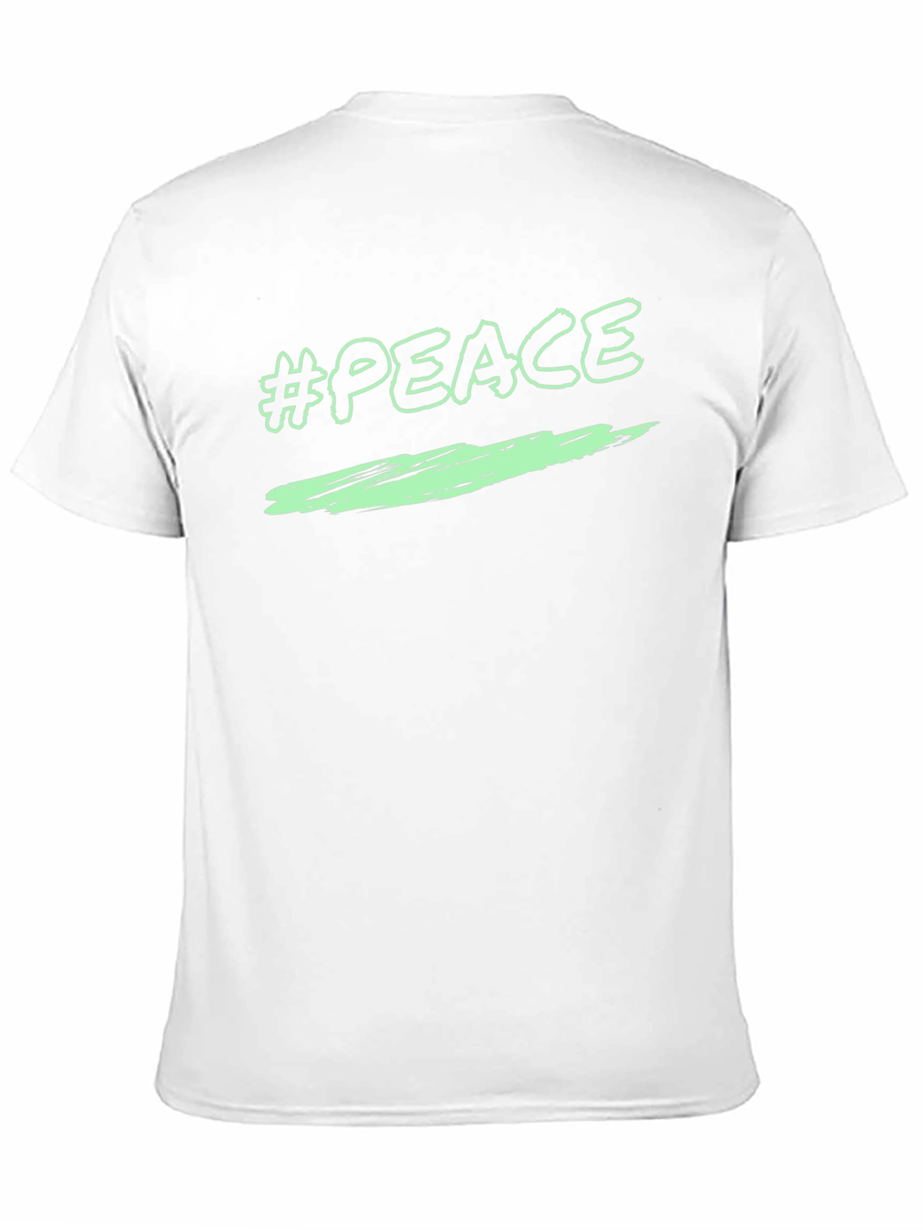 Peace Graphic T-Shirt - Black