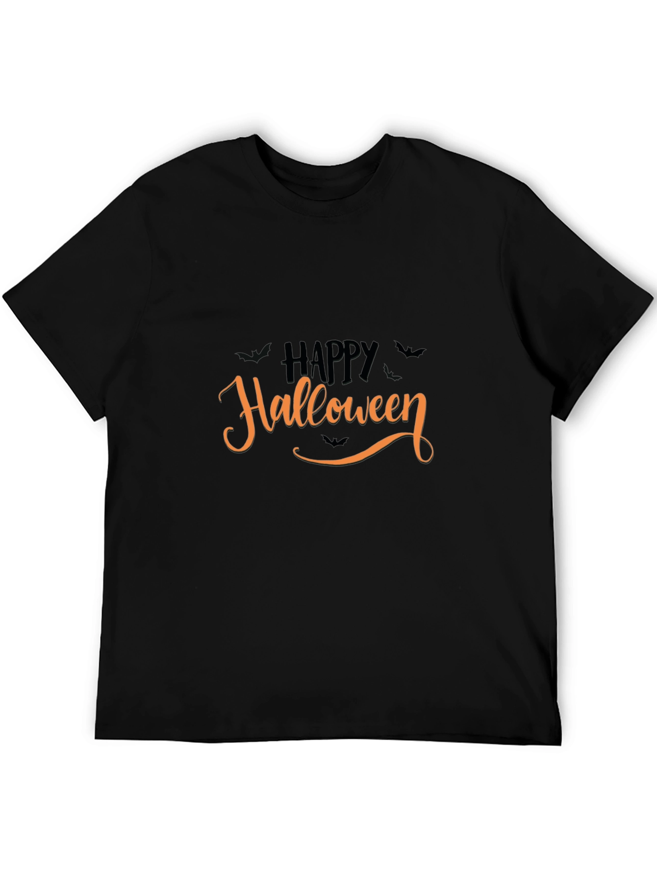 Happy Halloween Black Graphic Tee