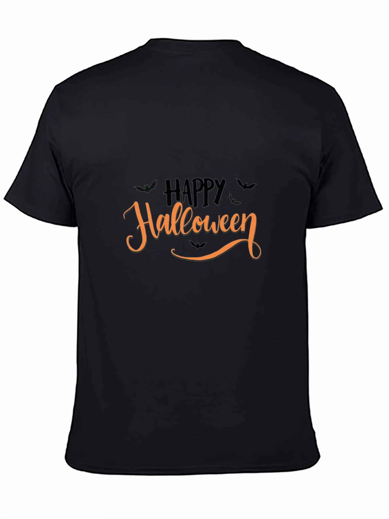 Happy Halloween Black Graphic Tee