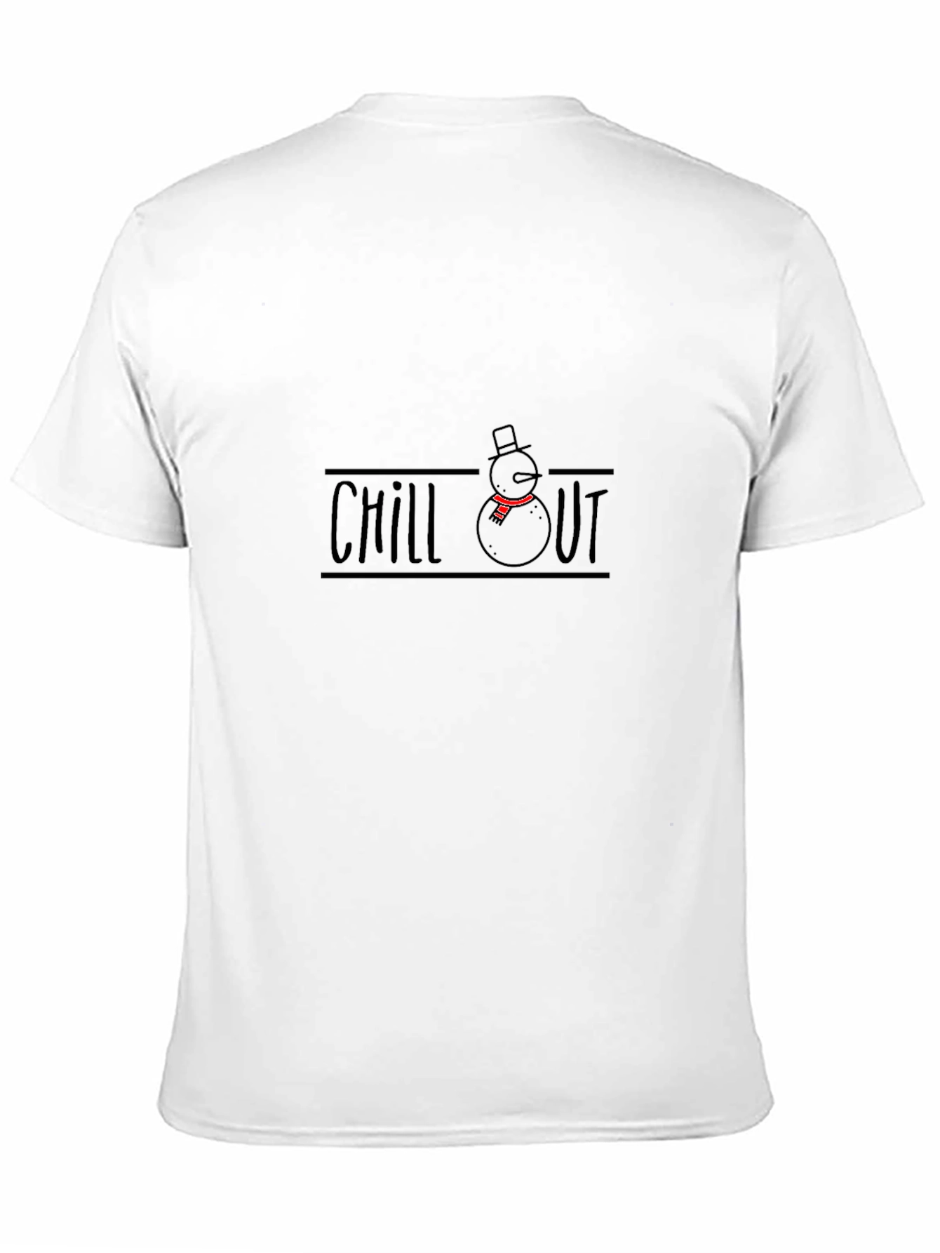 Chill Out Snowman Graphic Tee