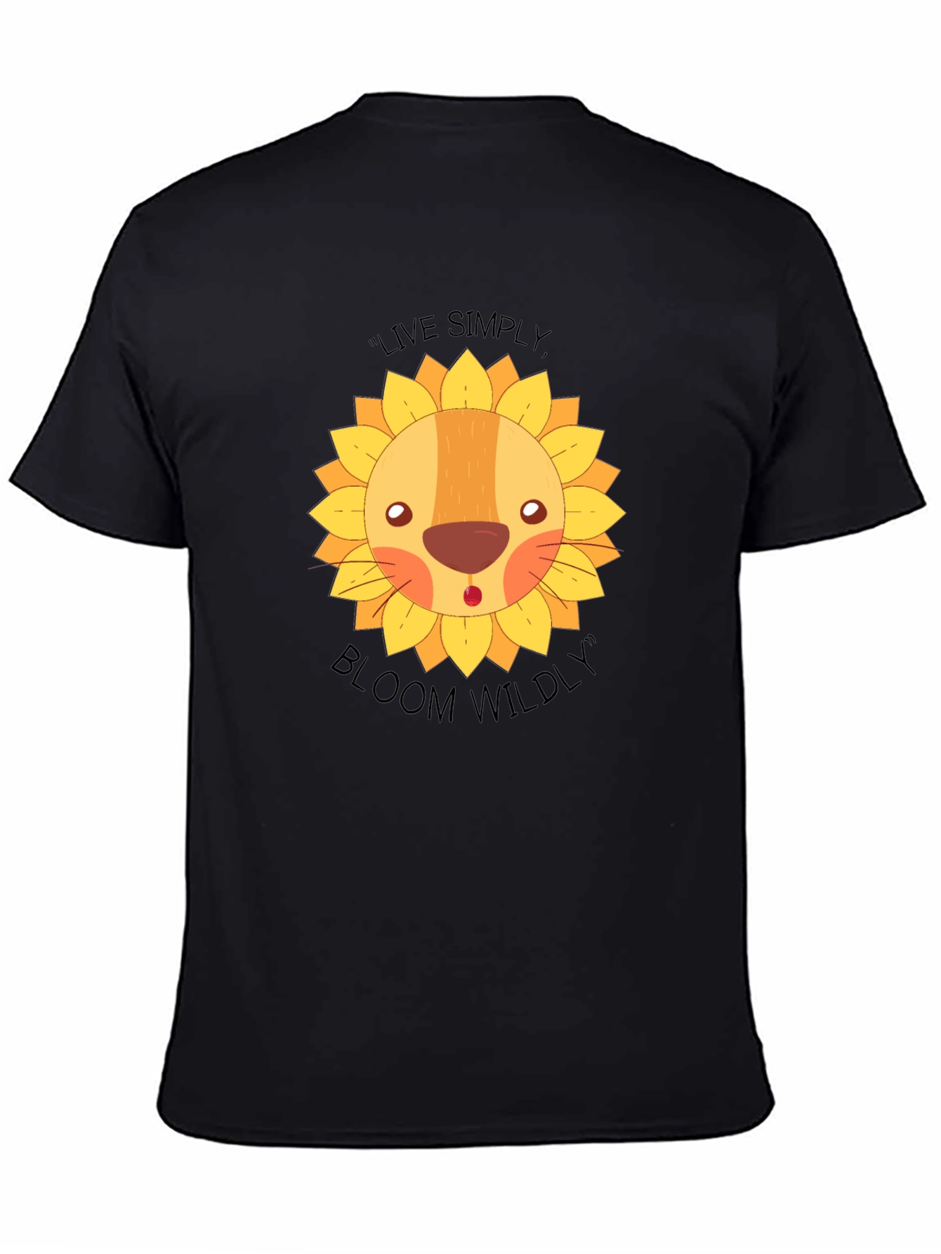 Live Simply Bloom Wildly Sunflower Graphic Tee