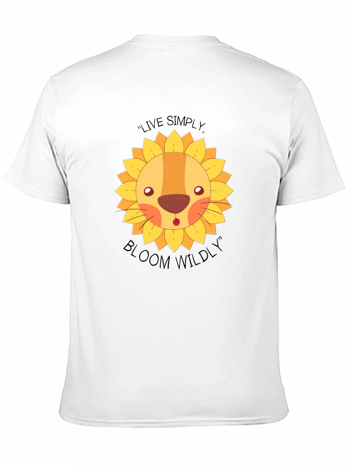 Live Simply Bloom Wildly Sunflower Graphic Tee