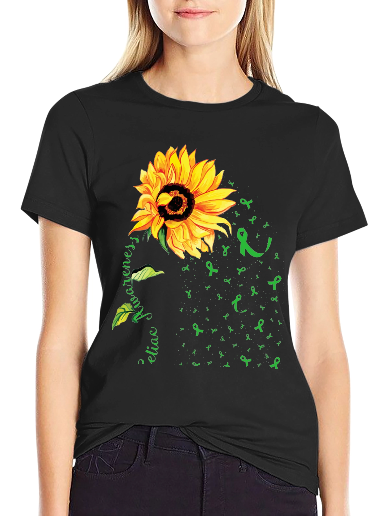 Celiac Awareness Sunflower T-Shirt
