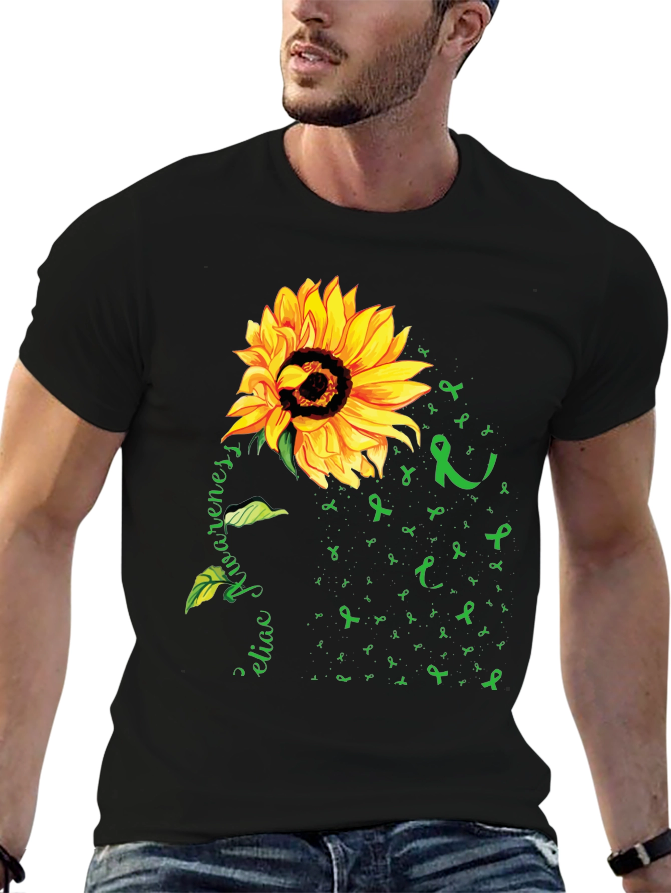 Celiac Awareness Sunflower T-Shirt