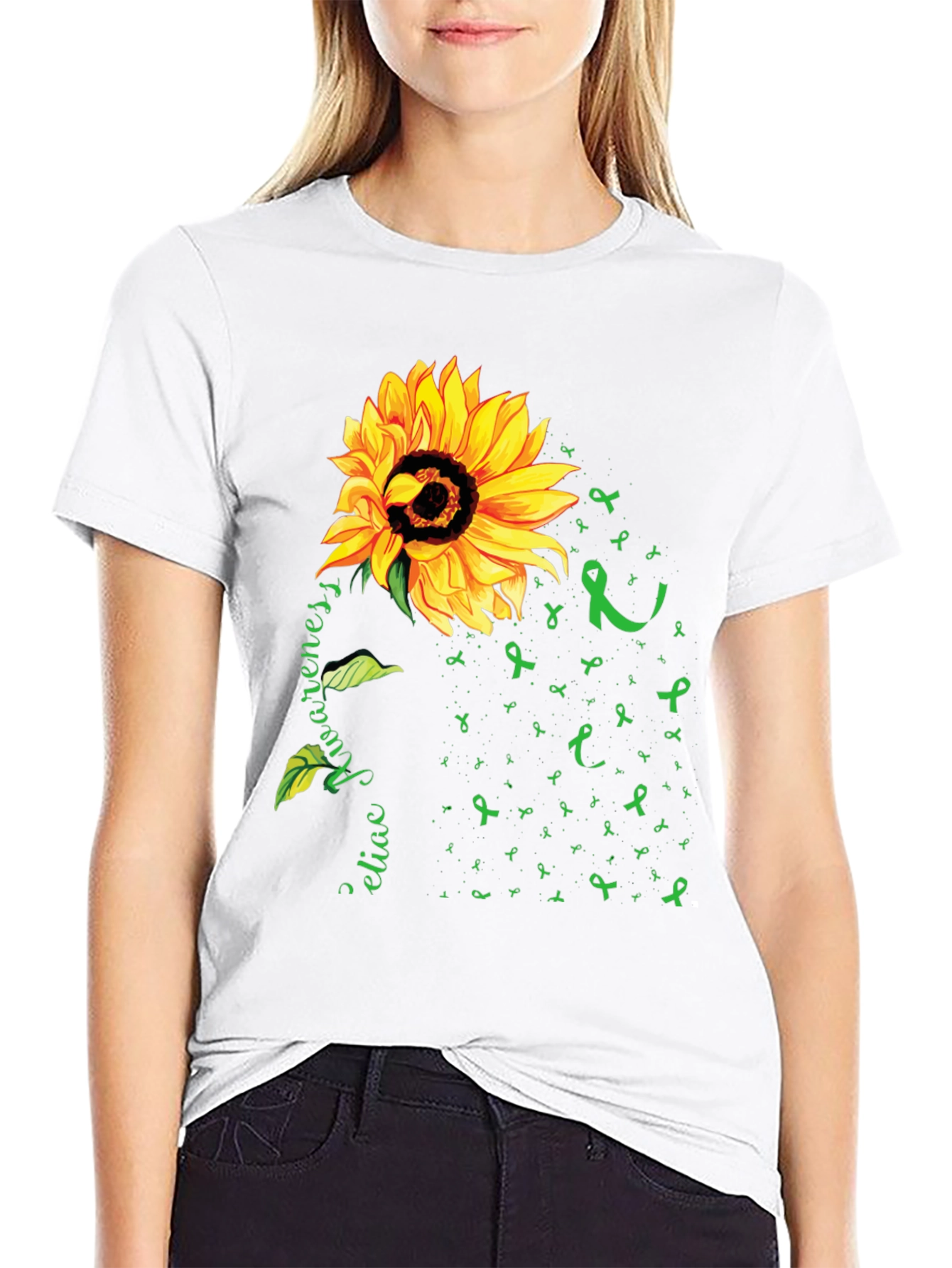 Celiac Awareness Sunflower T-Shirt