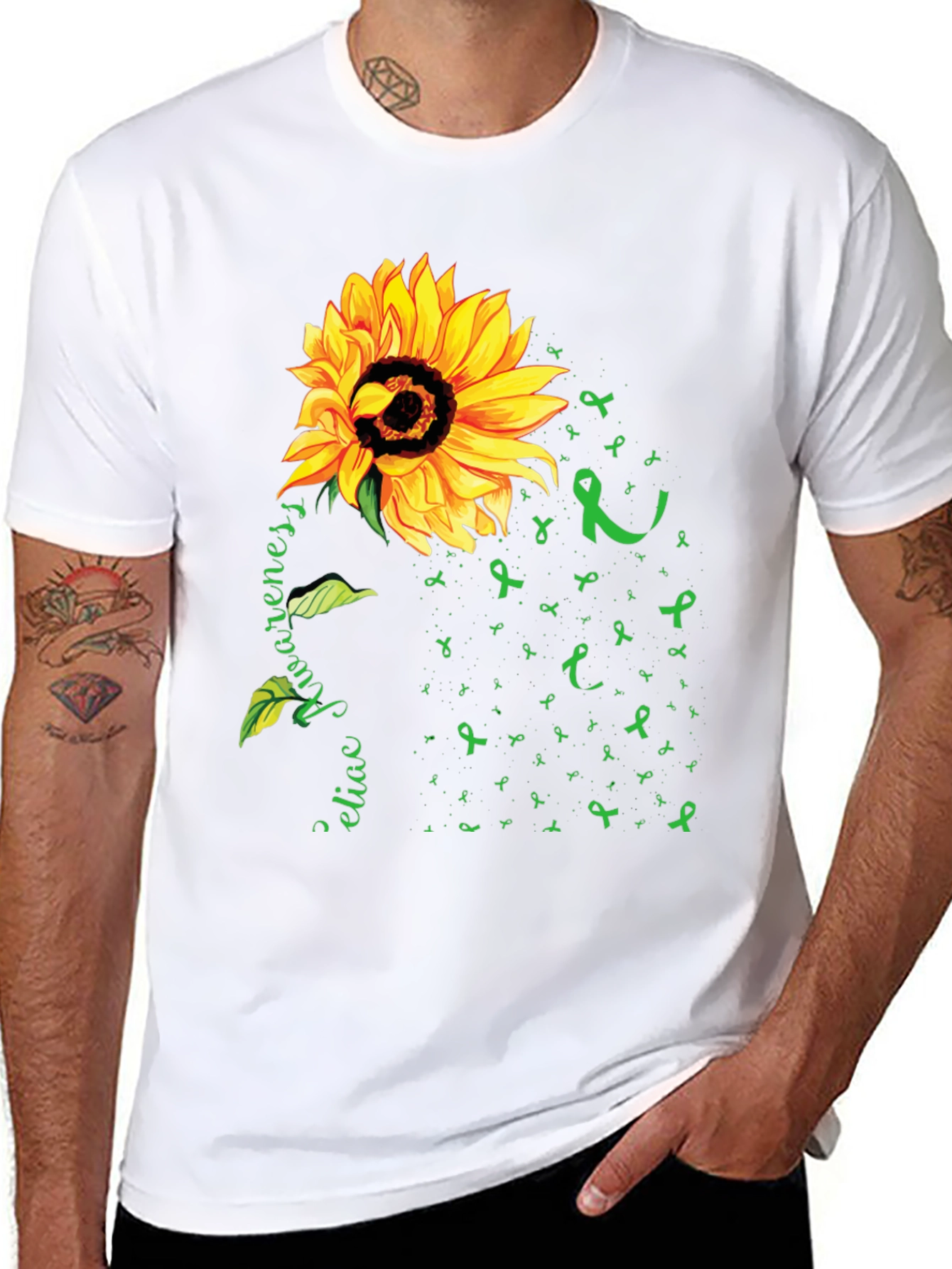 Celiac Awareness Sunflower T-Shirt