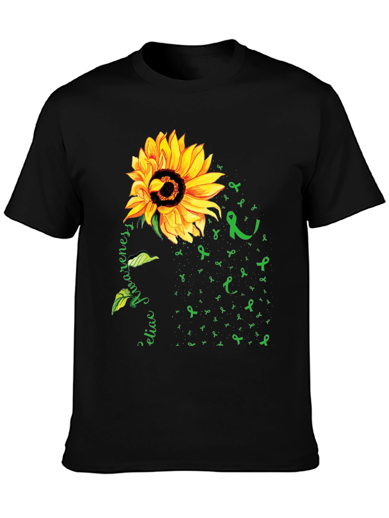 Celiac Awareness Sunflower T-Shirt
