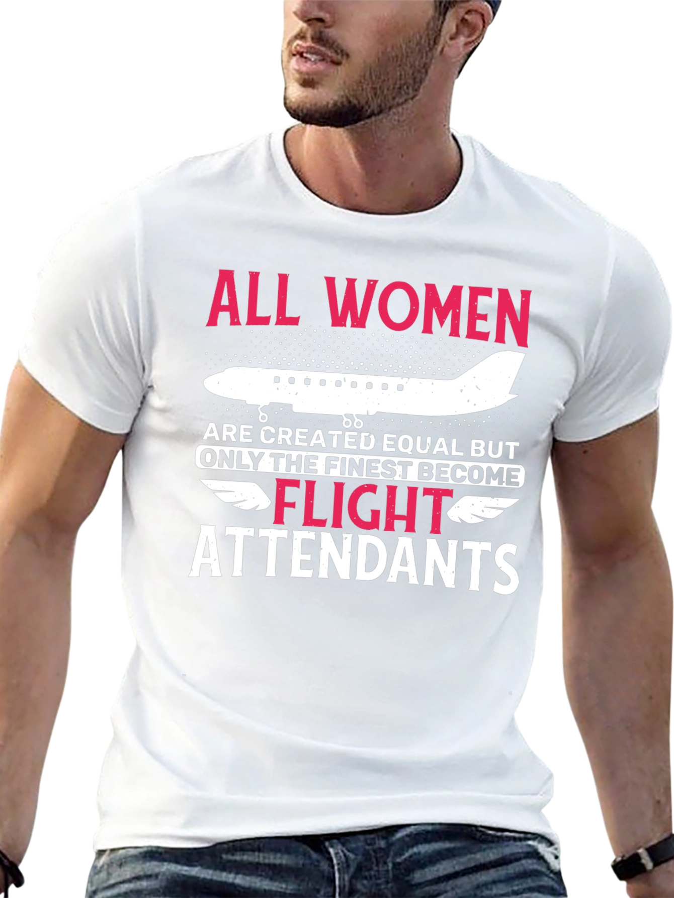 Flight Attendant T-Shirt - Finest Women