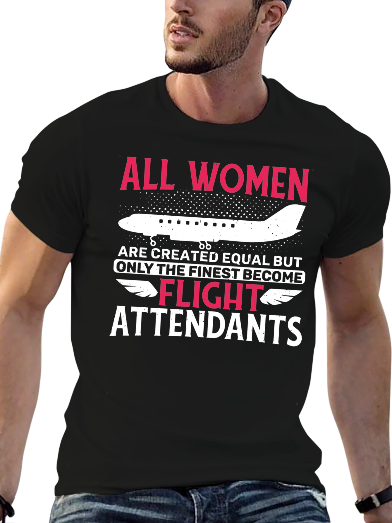 Flight Attendant T-Shirt - Finest Women