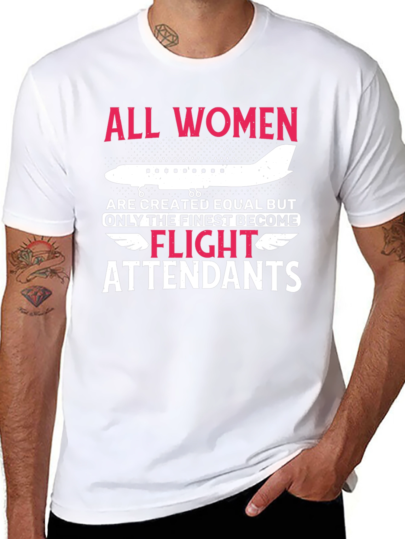 Flight Attendant T-Shirt - Finest Women