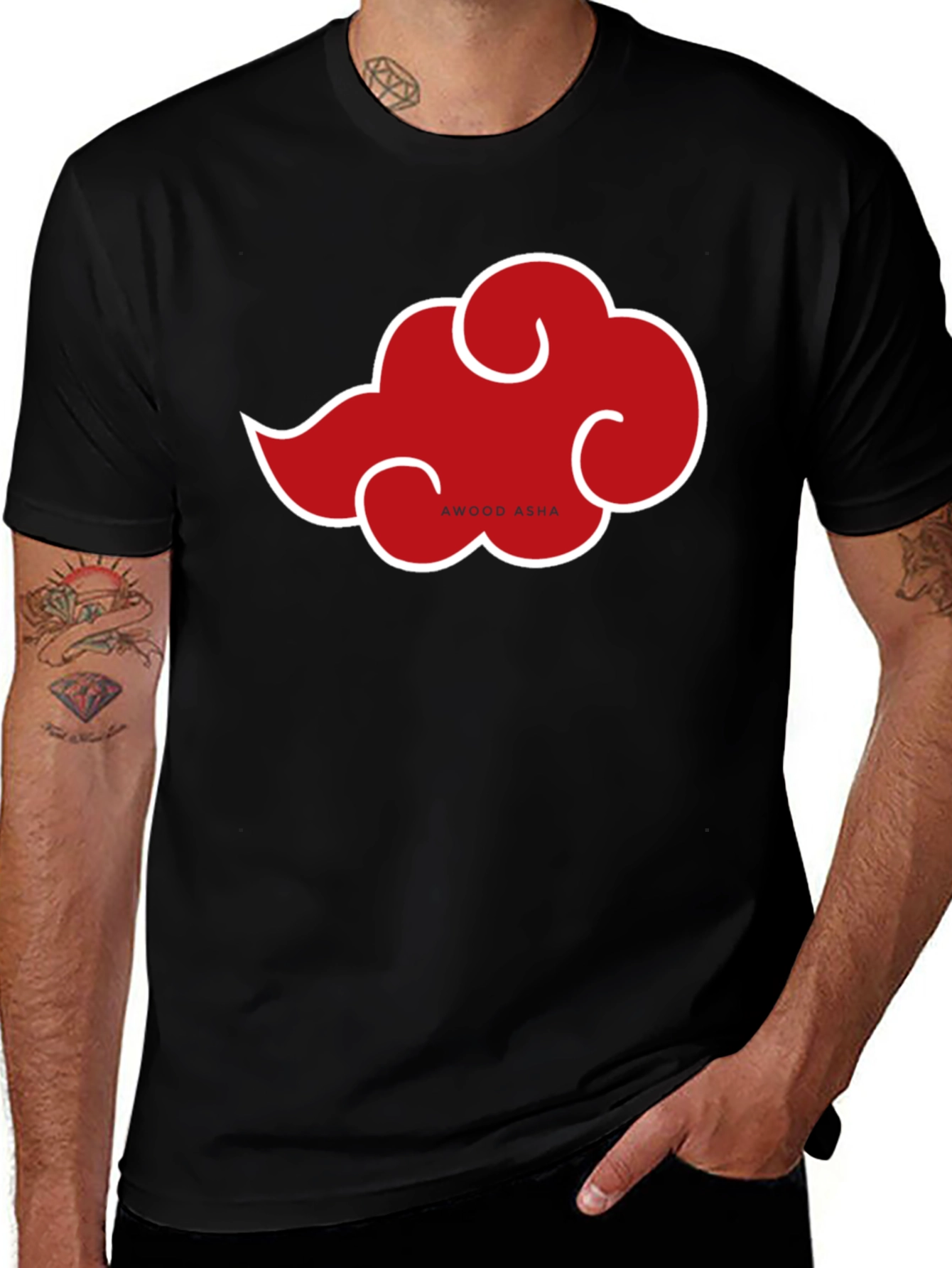 Akatsuki Cloud T-Shirt - Anime Inspired