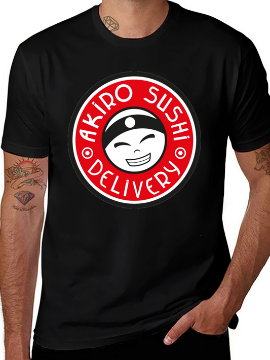 Akira Sushi Delivery T-Shirt - Round Logo Tee