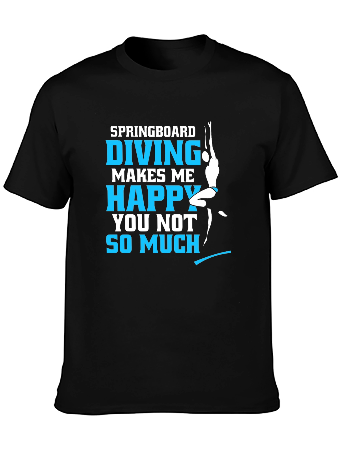 Springboard Diving Happy T-Shirt