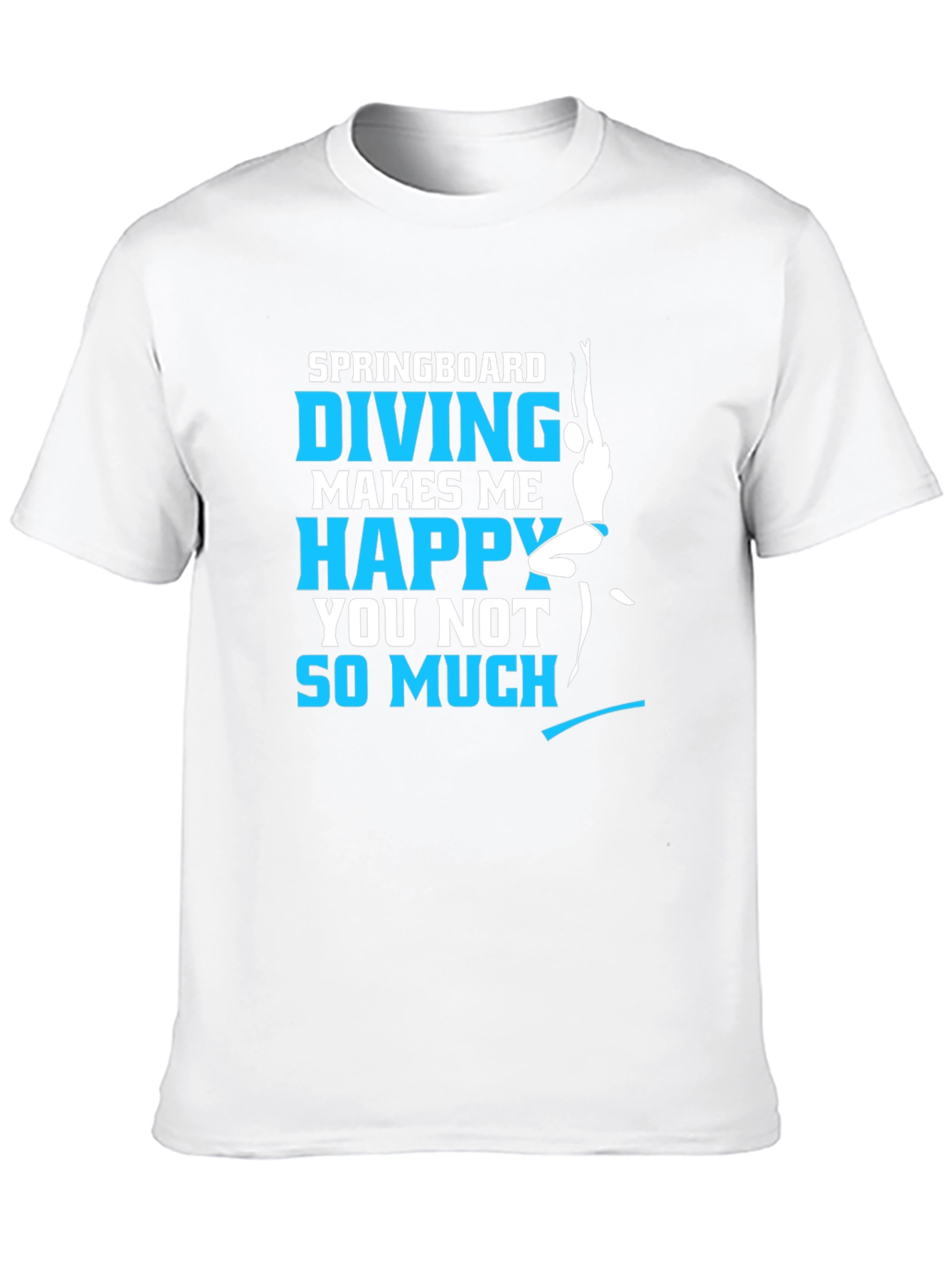 Springboard Diving Happy T-Shirt