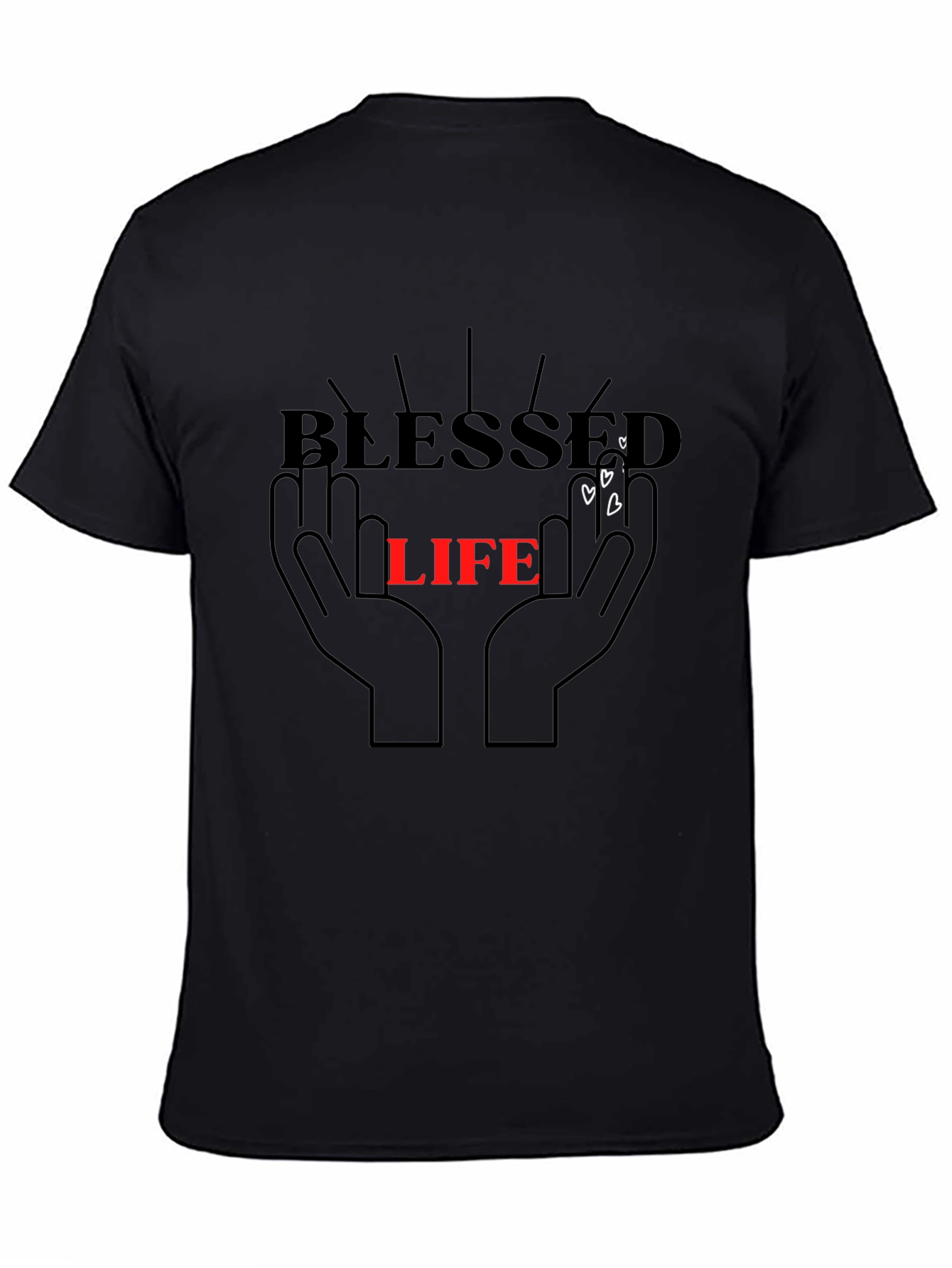 Blessed Life Graphic T-Shirt - Religious Tee