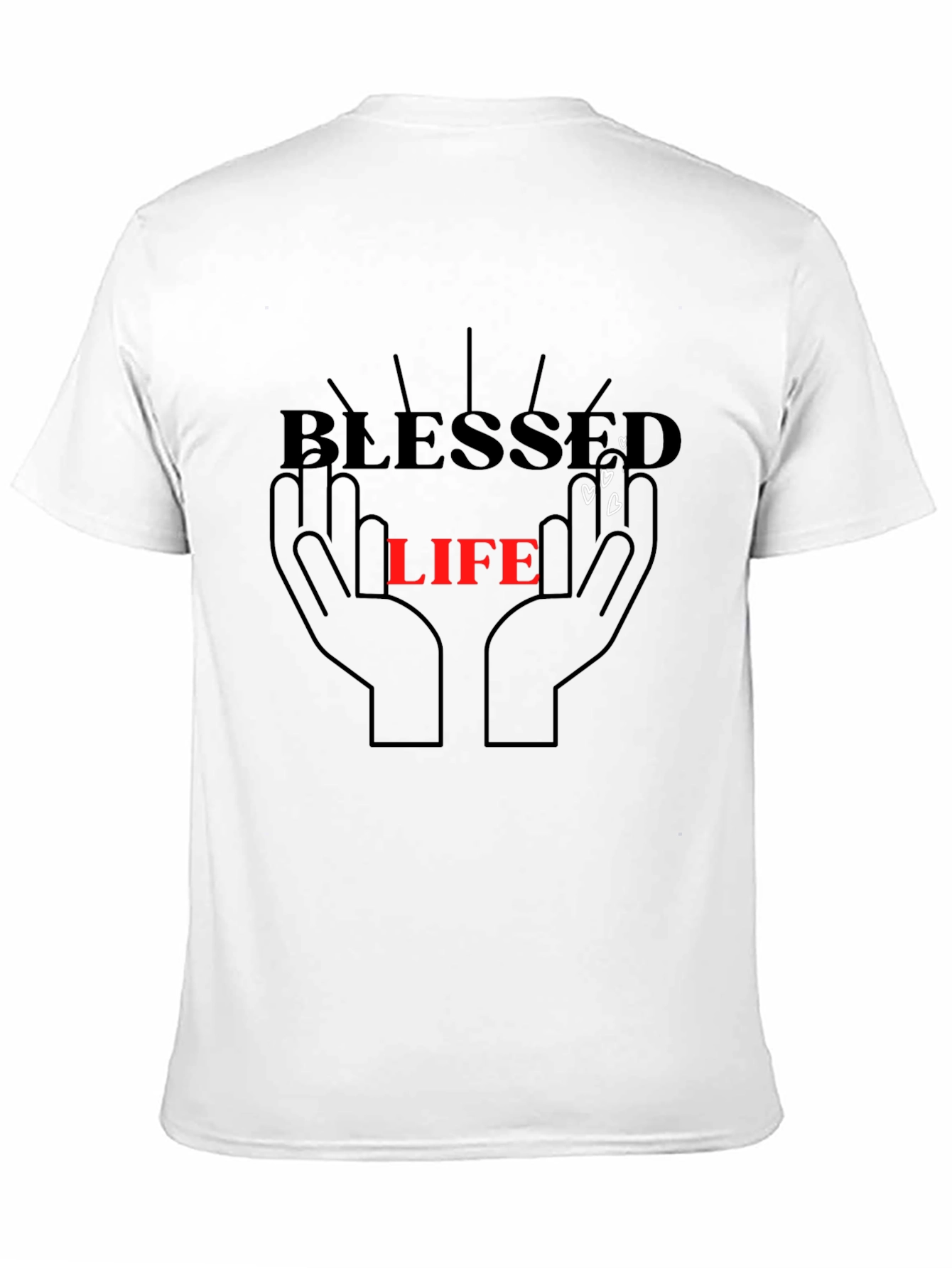 Blessed Life Graphic T-Shirt - Religious Tee