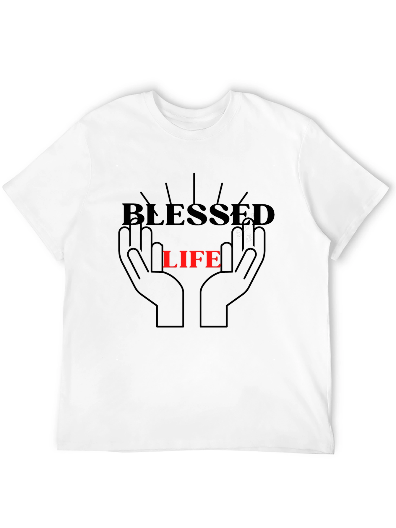 Blessed Life Graphic T-Shirt - Religious Tee