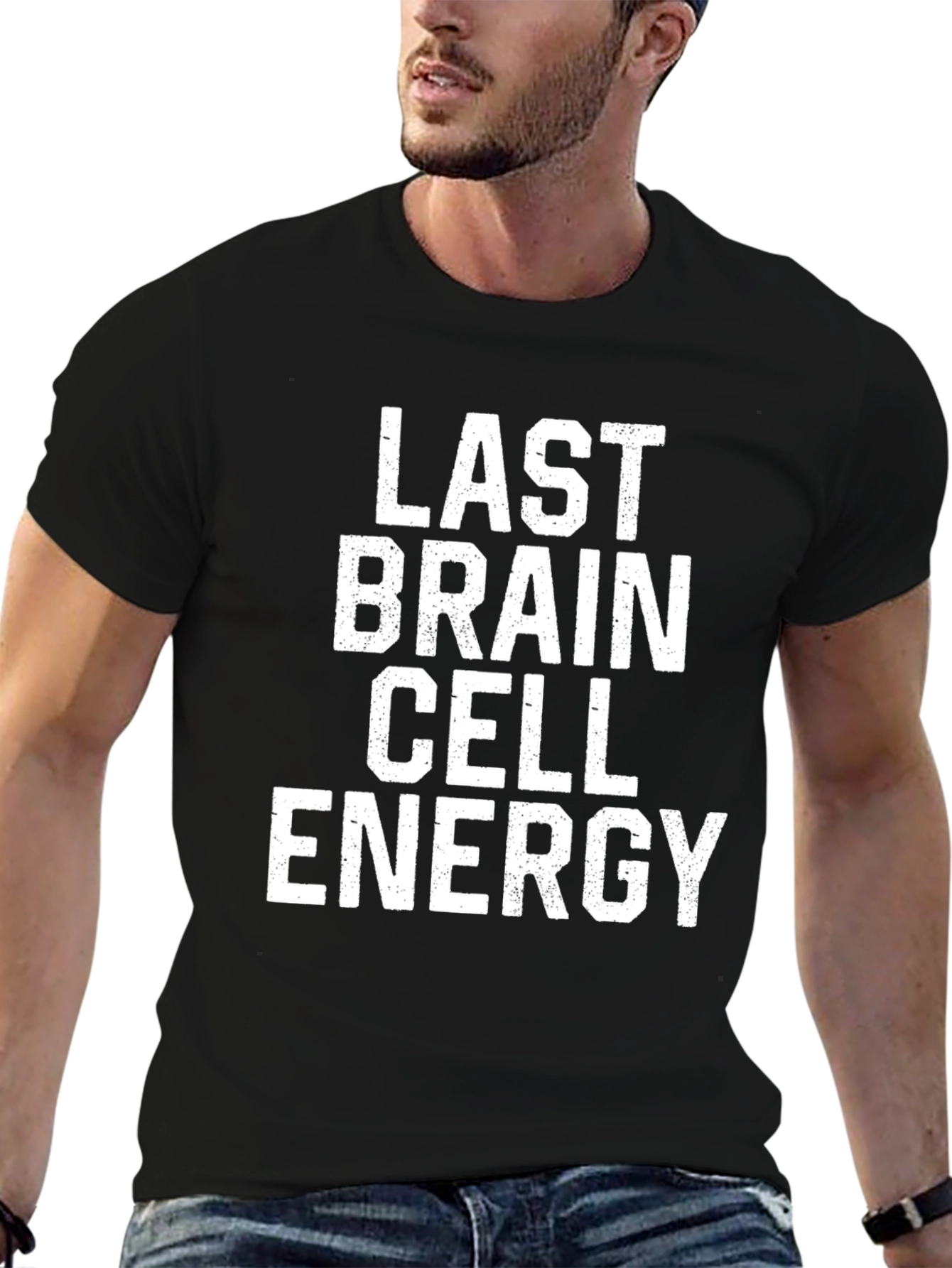 Last Brain Cell Energy Graphic Tee