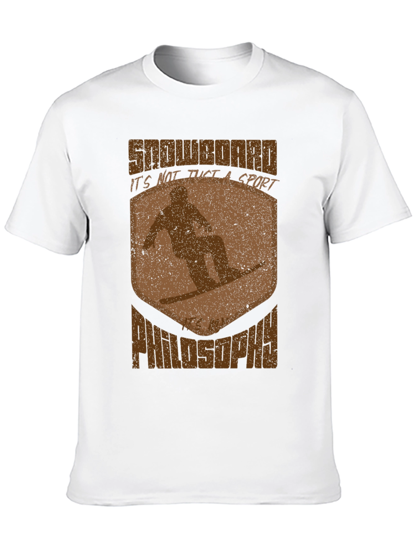 Snowboard Philosophy Graphic T-Shirt