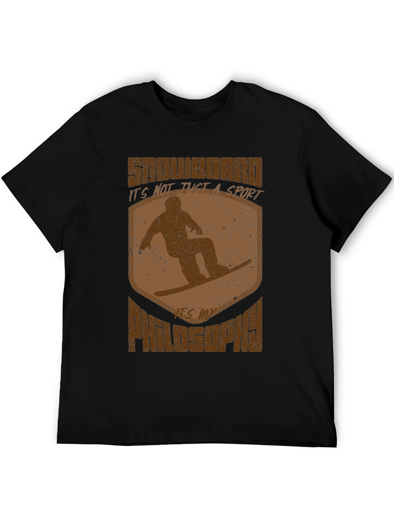 Snowboard Philosophy Graphic T-Shirt
