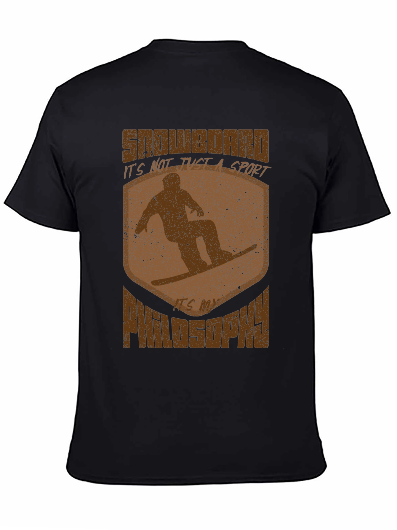 Snowboard Philosophy Graphic T-Shirt