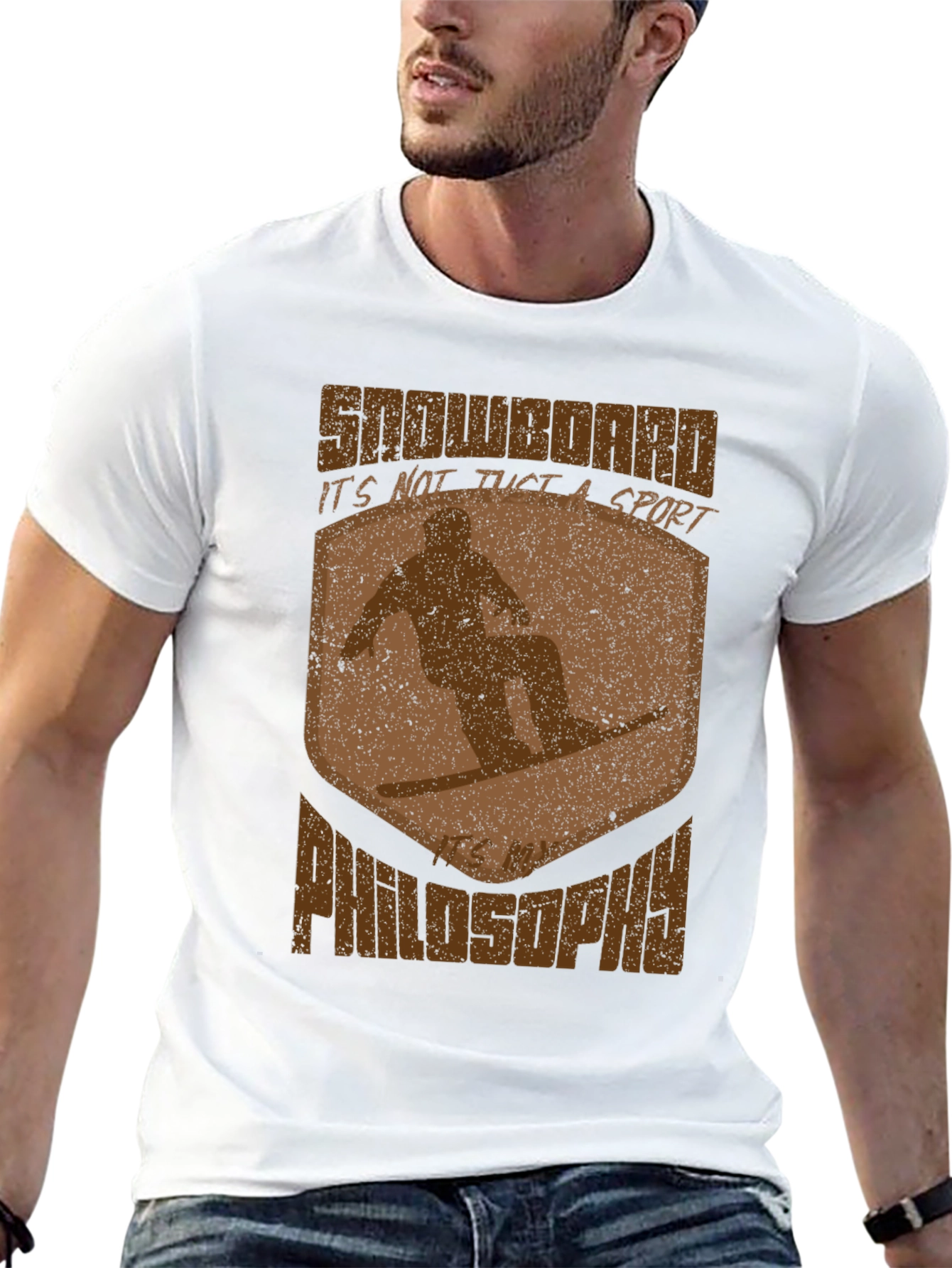 Snowboard Philosophy Graphic T-Shirt