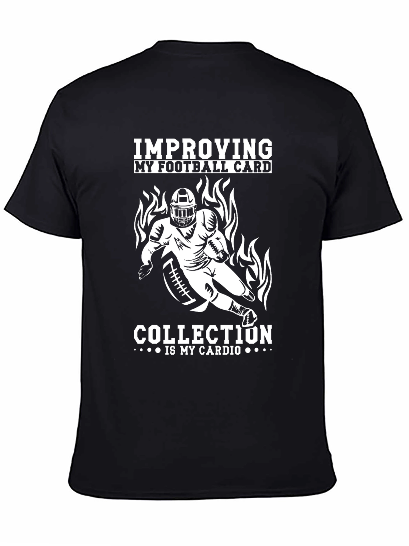 Football Card Collection Cardio T-Shirt