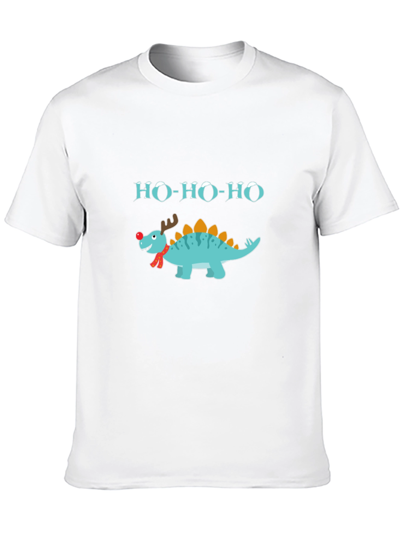 Ho-Ho-Ho Christmas Dinosaur T-Shirt