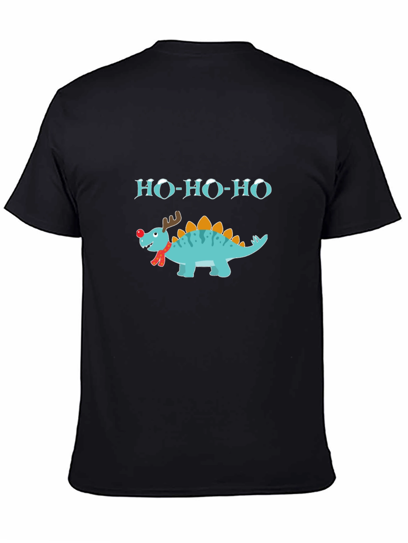 Ho-Ho-Ho Christmas Dinosaur T-Shirt