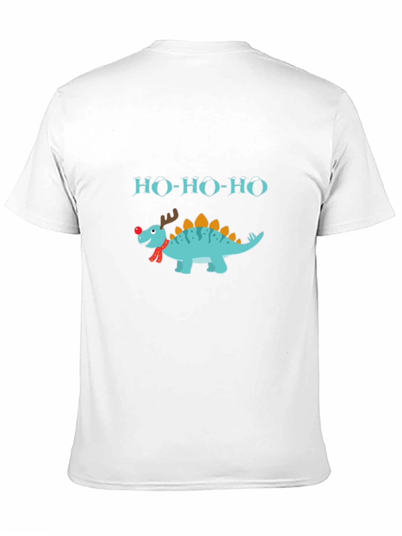 Ho-Ho-Ho Christmas Dinosaur T-Shirt