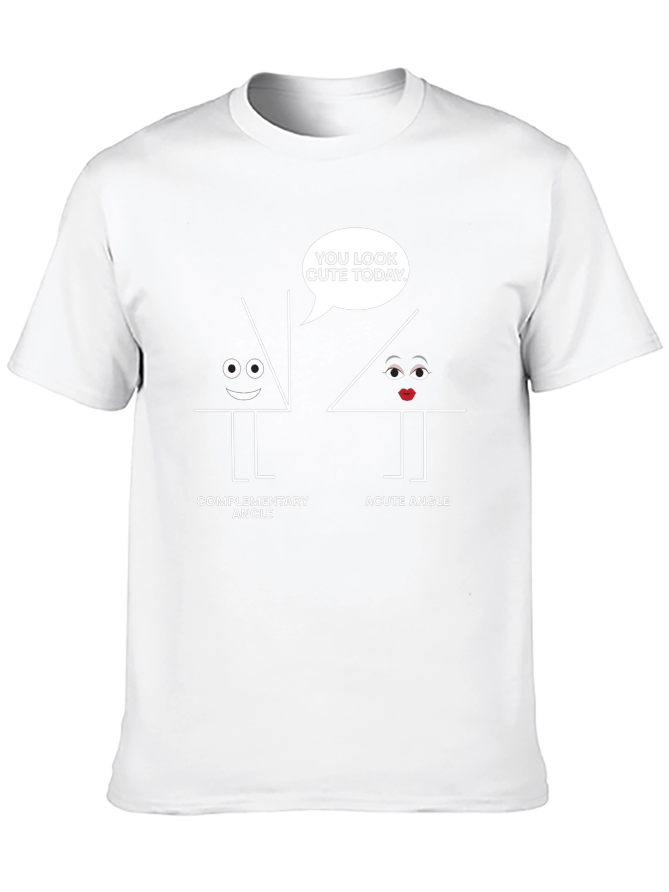 Cute Angle T-Shirt - Funny Math Humor Tee