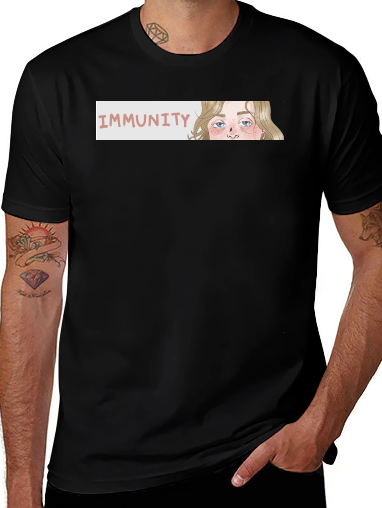 Immunity Graphic Tee - Unisex Cotton Comfort