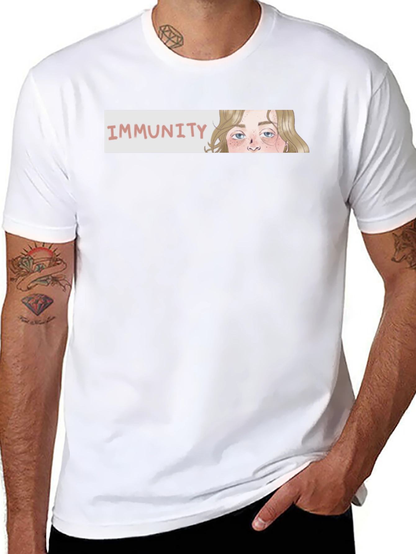 Immunity Graphic Tee - Unisex Cotton Comfort