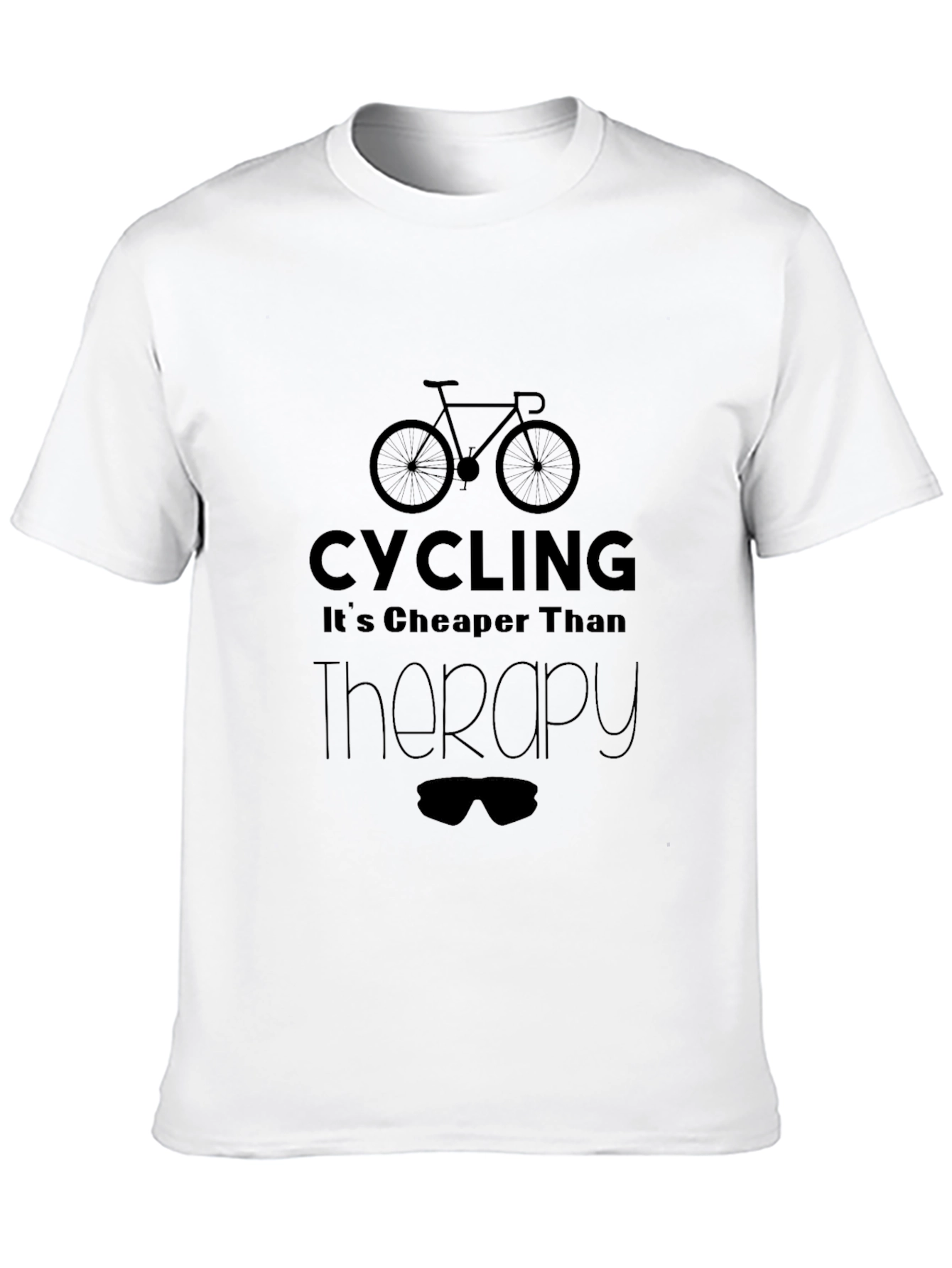 Cycling Cheaper Than Therapy T-Shirt