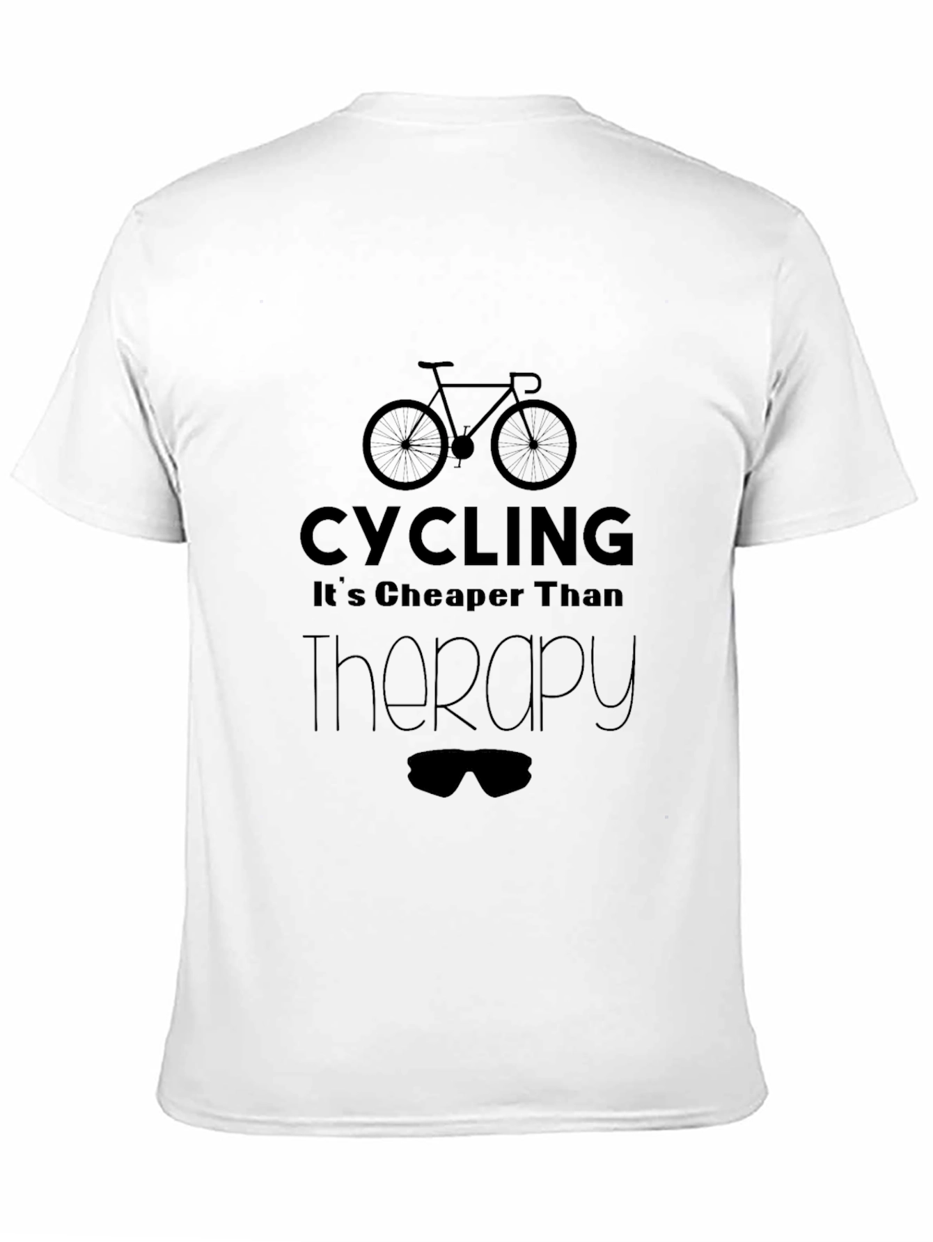 Cycling Cheaper Than Therapy T-Shirt