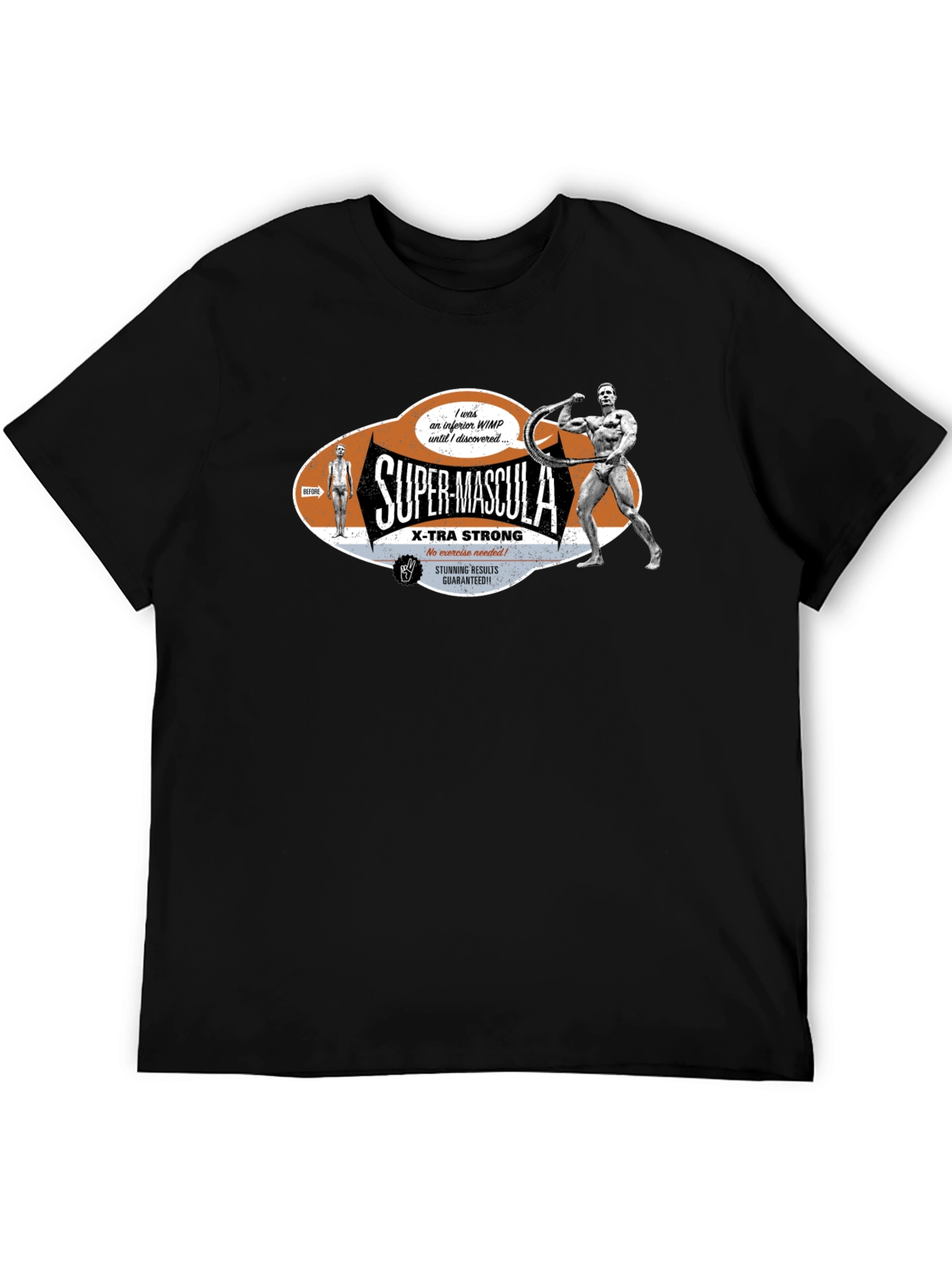 Super-Mascula X-Tra Strong Graphic Tee
