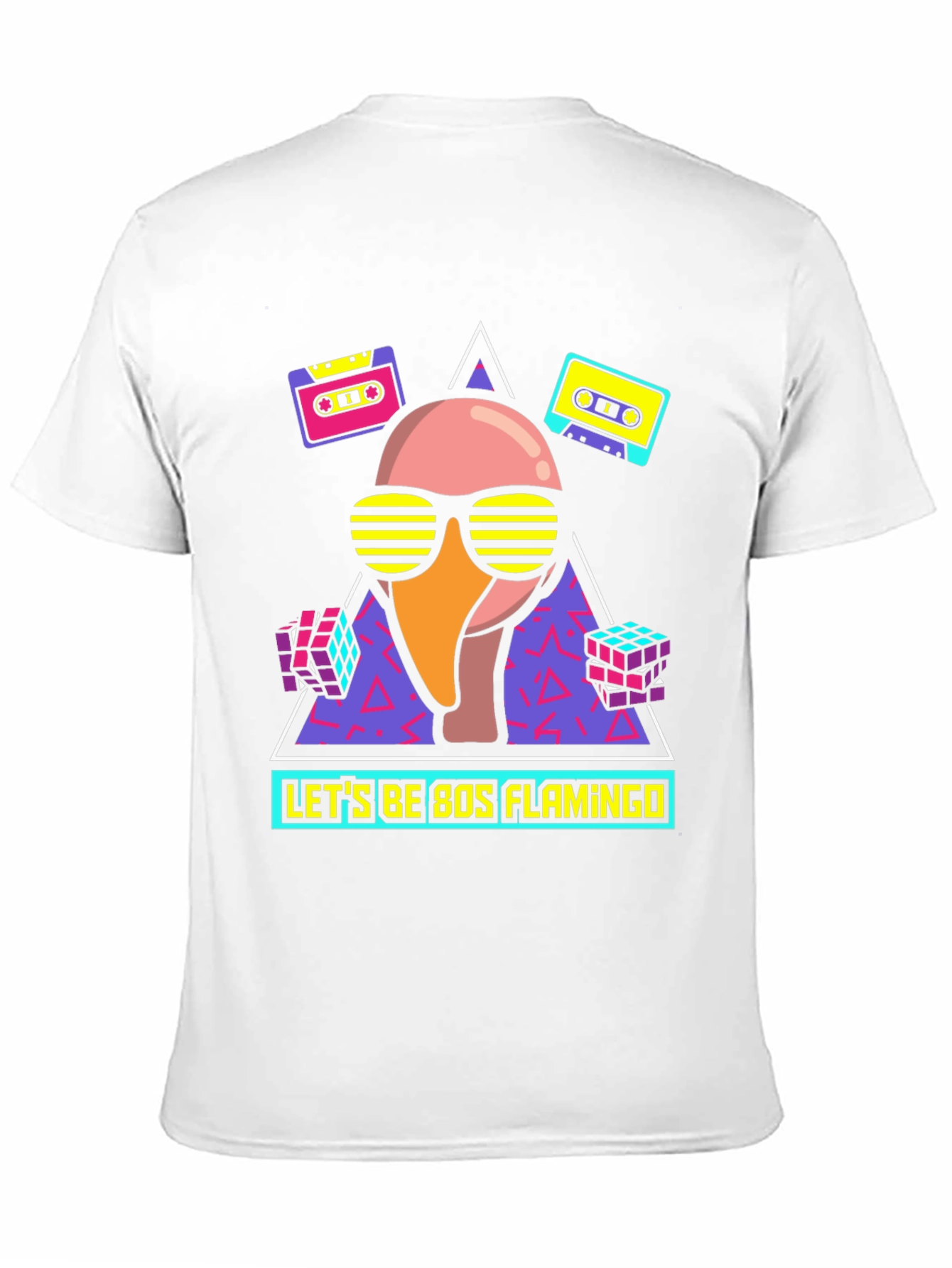 80s Flamingo Graphic Tee
