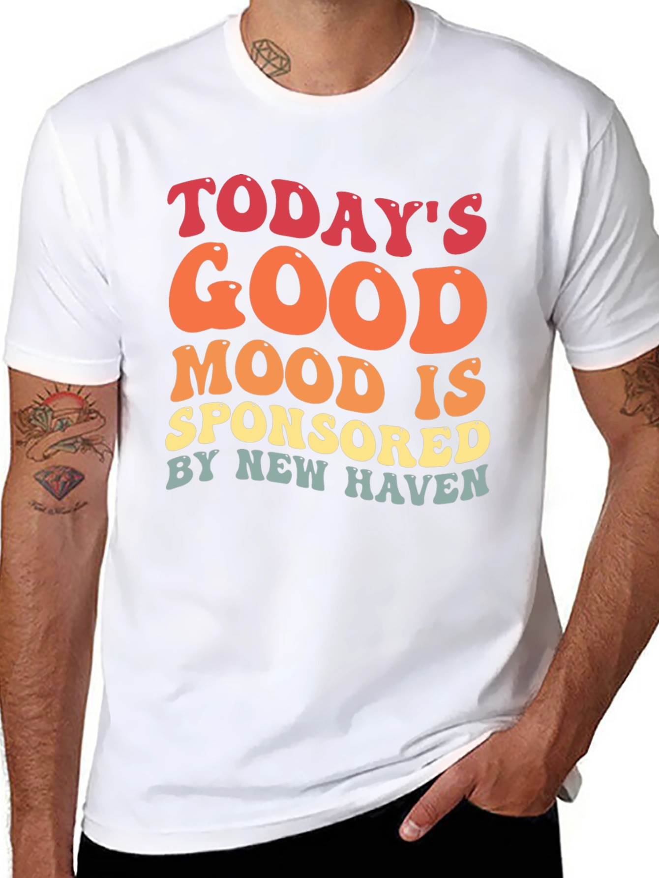 Good Mood New Haven Retro T-Shirt