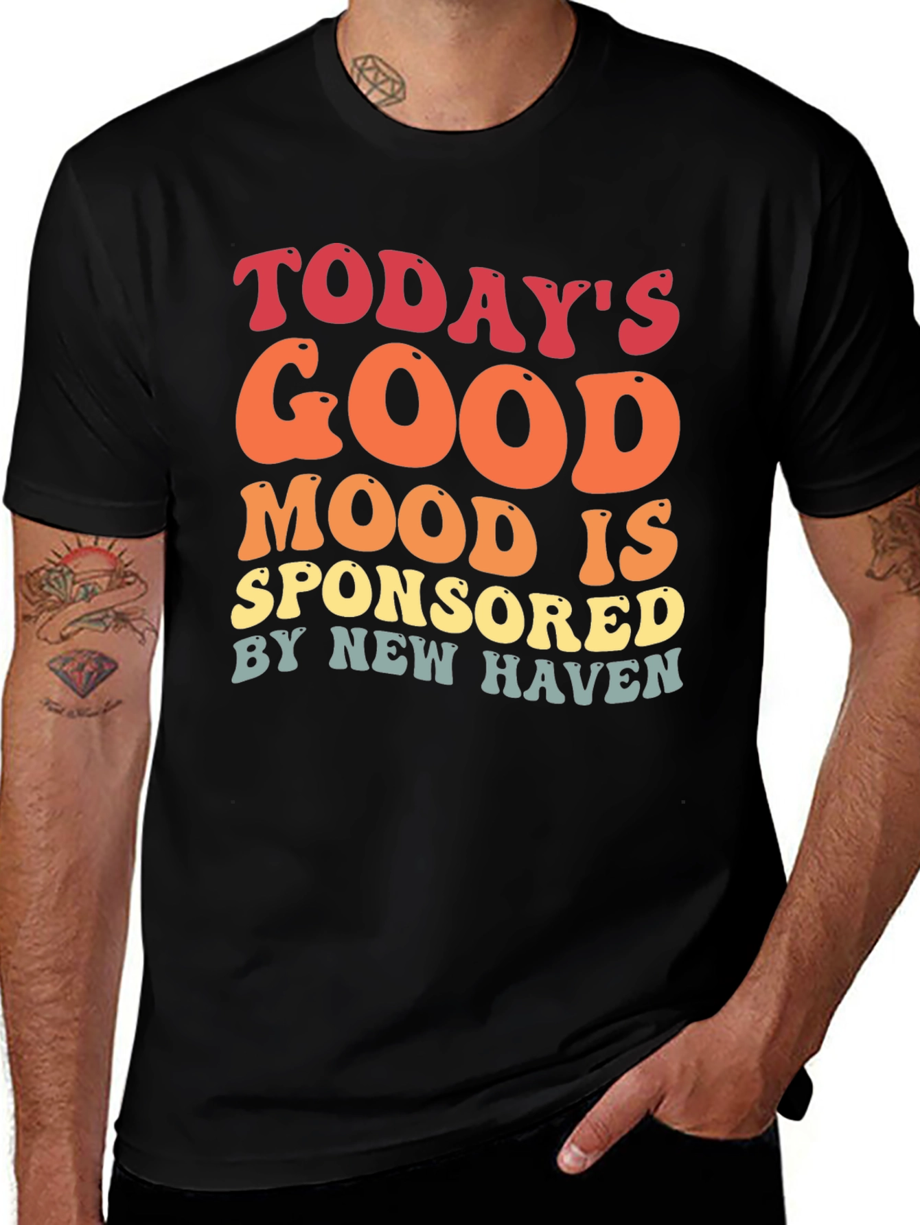 Good Mood New Haven Retro T-Shirt
