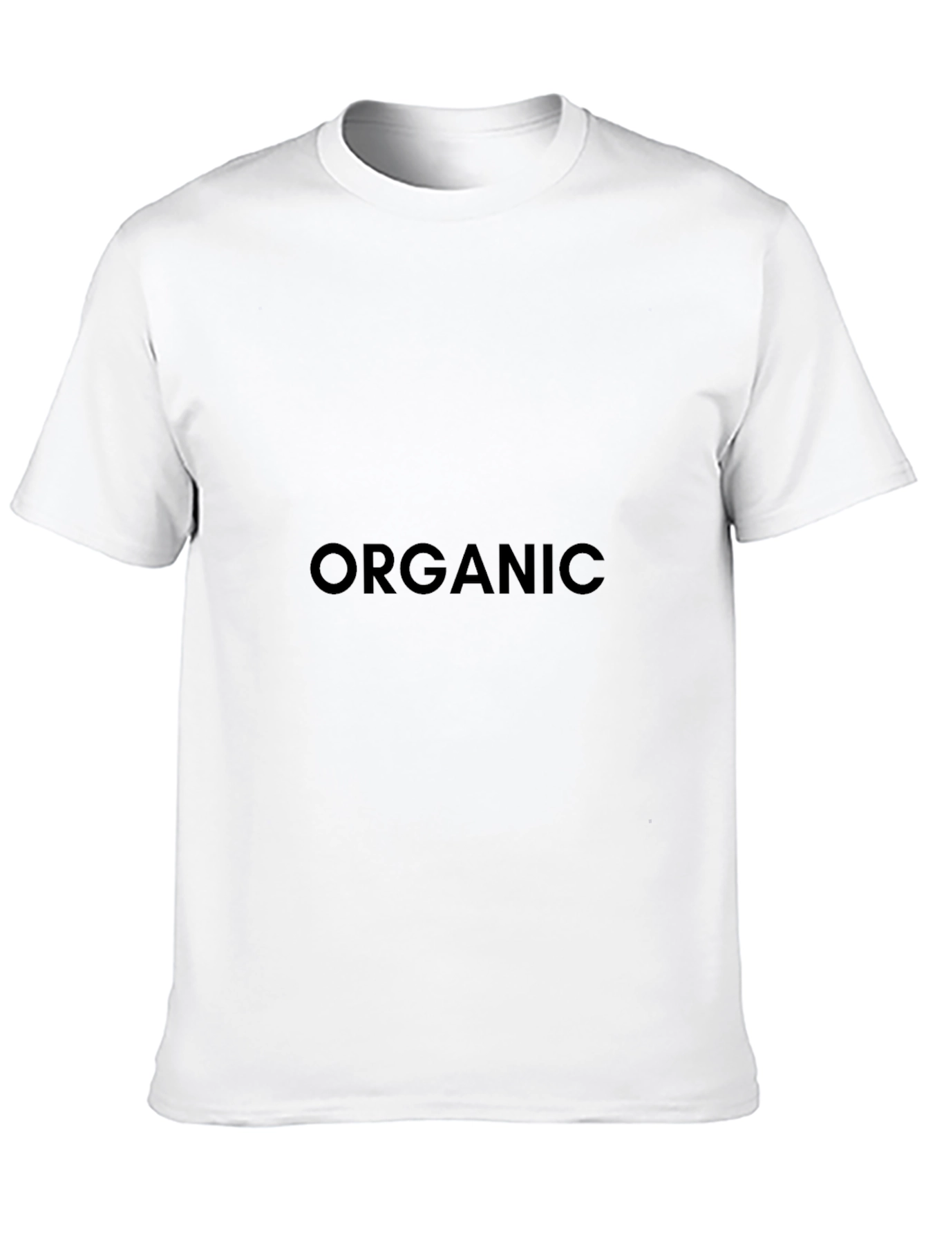 Organic Graphic Tee - Black Casual Shirt