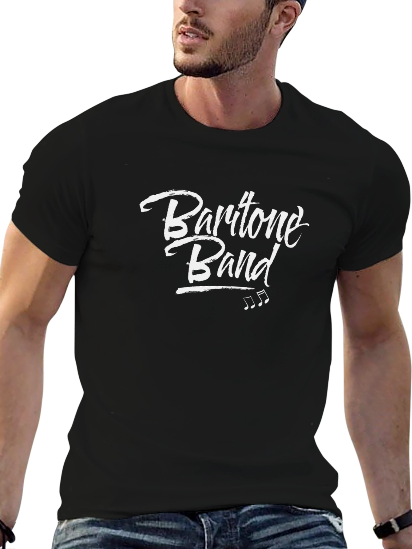 Baritone Band T-Shirt - Cool Music Tee