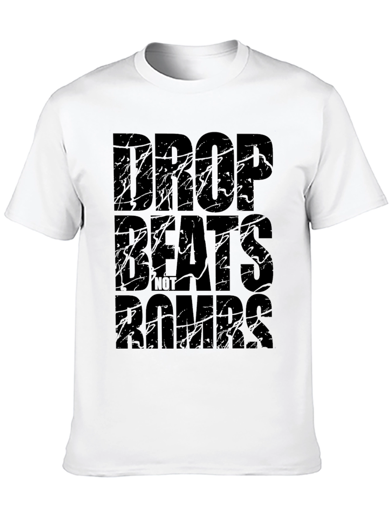 Drop Beats Not Bombs Graphic T-Shirt